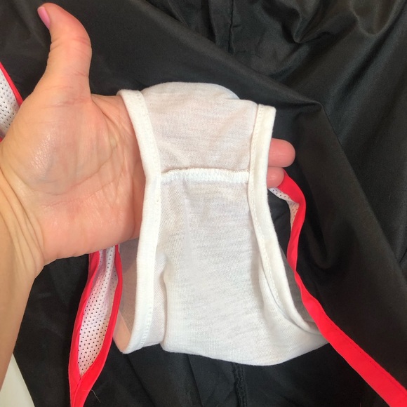 Cotton Candy Lined Shorts with Rainbow LOVE On Waist Band. Size 2X - Picture 2 of 6